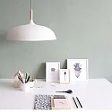 Mexlite Mexlite Pendant luminaire BJORR, 1 flame, 45cm, white