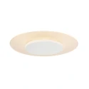 Steinhauer ceiling luminaire LIDO round, medium, indirect, perforated IP20, white matt dimmable