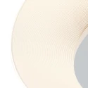 ceiling luminaire LIDO large, round, indirect, perforated IP20, black matt dimmable