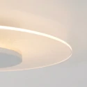 ceiling luminaire LIDO large, round, indirect, perforated IP20, black matt dimmable