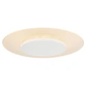 ceiling luminaire LIDO large, round, indirect, perforated IP20, black matt dimmable