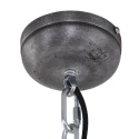 Steinhauer pendant luminaire BIKKEL - Ø 52CM 1 flame, large E27 IP20, concrete grey dimmable