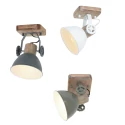 Mexlite Mexlite Spot GEARWOOD, 1 flame, grey