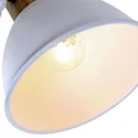 Mexlite Mexlite Spot GEARWOOD, 2 flames, white