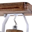 Mexlite Mexlite Spot GEARWOOD, 2 flames, white