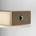 Steinhauer pendant luminaire ZELENA 3 flames IP20, gold dimmable