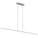 Steinhauer Pendant luminaire ZELENA LED, 3 flames, L:150cm, bronze