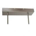 Steinhauer Pendant luminaire ZELENA LED, 3 flames, L:150cm, bronze