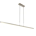 Steinhauer Pendant luminaire ZELENA LED, 3 flames, L:150cm, bronze