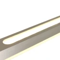 Steinhauer Pendant luminaire ZELENA LED, 3 flames, L:150cm, bronze