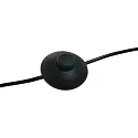 Mexlite Mexlite Floor lamp SOLVA, 1 flame, black lamp head, black