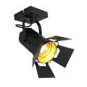 Mexlite Spot CARRÉ, 1 flame, studio spotlight, black