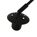 wall luminaire SPARKLED LIGHT cylindrical, with switch, with shade, with plug, adjustable E27 IP20