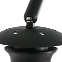 wall luminaire SPARKLED LIGHT cylindrical, with switch, with shade, with plug, adjustable E27 IP20