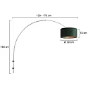 Steinhauer wall luminaire SPARKLED LIGHT cylindrical, with shade, adjustable E27 IP20, steel brushed 