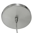 pendant luminaire SPARKLED LIGHT cylindrical, with shade E27 IP20