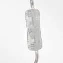 wall luminaire SPARKLED LIGHT half round, adjustable E27 IP20, steel brushed 