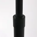 Steinhauer floor lamp PRESTIGE CHIC cylindrical, with switch, with shade, with jointed arm, with plug E27 IP20, black matt dimmable