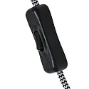 Steinhauer wall luminaire ELEGANT CLASSY with switch, with shade, with strain relief, with plug, adjustable E27 IP20