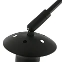 Steinhauer wall luminaire SPARKLED LIGHT cylindrical, with switch, with shade, with plug, adjustable E27 IP20, black matt 
