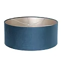 Steinhauer pendant luminaire SPARKLED LIGHT cylindrical, with shade E27 IP20, steel brushed dimmable