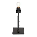 Steinhauer table lamp STANG up, with switch, with shade, with plug E27 IP20, black matt dimmable