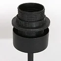 Steinhauer table lamp STANG up, with switch, with shade, with plug E27 IP20, black matt dimmable