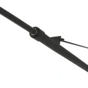 Steinhauer wall luminaire ELEGANT CLASSY with switch, with shade, with strain relief, with plug, adjustable E27 IP20, black matt 