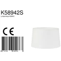 Mexlite shade KAPPEN - Ø 30CM conical, white