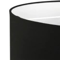 Mexlite shade KAPPEN - Ø 40CM high, cylindrical, black