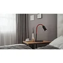 Top Light table lamp NEO! TABLE (LV) with flex arm, focusable IP20, red, black matt dimmable