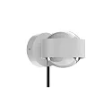 Top Light wall luminaire PUK MINI WALL + (COB LED) up / down, rotatable, without lens IP20, white matt dimmable