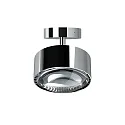 ceiling luminaire PUK MAXX TURN swivelling, rotatable, without lens IP20, chrome dimmable