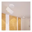 Top Light ceiling luminaire PUK MAXX MOVE (COB LED) down, swivelling, rotatable, without lens IP20, white matt dimmable