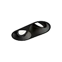 Recessed spot DEEP 2.0 PAR16, 2x GU10 max. 12W, black