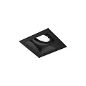 LED Recessed spot PLANO 1.0, 350/500mA, 7/10W 1800-2850K, CRi >95, rotatable/swivelling, black