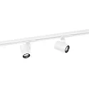 LED 1-phase Spot SQUBE ON TRACK 1.0, 6W 2700K, incl. adapter, white