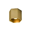 Ceiling luminaire HEXO 1.0 PAR16, GU10 max. 12W, gold