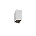 LED Ceiling luminaire PIRRO 1.0, 1 Spot, 4.5W 2700K, CRi >90, dimmable, white black