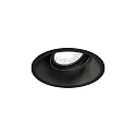 LED Recessed spot DEEP PETIT ADJUST 1.0, 350mA, 6W 2700K, CRi >90, with standard springs, black