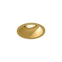 LED Recessed spot DEEP PETIT ADJUST 1.0, 350mA, 6W 3000K, CRi >90, with standard springs, gold