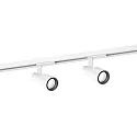 LED 1-phase track spot SARA 1.0, 8W 2700K, dimmable, white