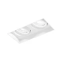 LED Recessed spot STRANGE PETIT ADJ 2.0, 18V / 350mA, 2x 6W 3000K, CRi >95, white