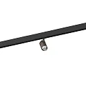 track spot CENO ON STREX 1.0 with adapter IP20, bronze, black matt dimmable