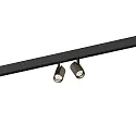 track spot CENO ON STREX 2.0 2 flames, with adapter IP20, bronze, black matt dimmable