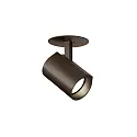 LED Recessed spot CENO 1.0, 2700K, CRi >90, rotatable/swivelling, dimmable, bronze