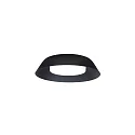 LED Wall /Ceiling luminaire TOWNA 1.0, IP44, Ø 25.4cm, 2700K, dimmable, black
