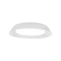 LED Wall /Ceiling luminaire TOWNA 2.0, IP44, Ø 37.1cm, 2700K, dimmable, white