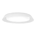 LED Wall /Ceiling luminaire TOWNA 2.0, IP44, Ø 46.1cm, 2700K, dimmable, white