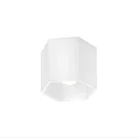 ceiling luminaire HEXO CEILING SURF 1.0 DALI controllable IP20, white matt dimmable